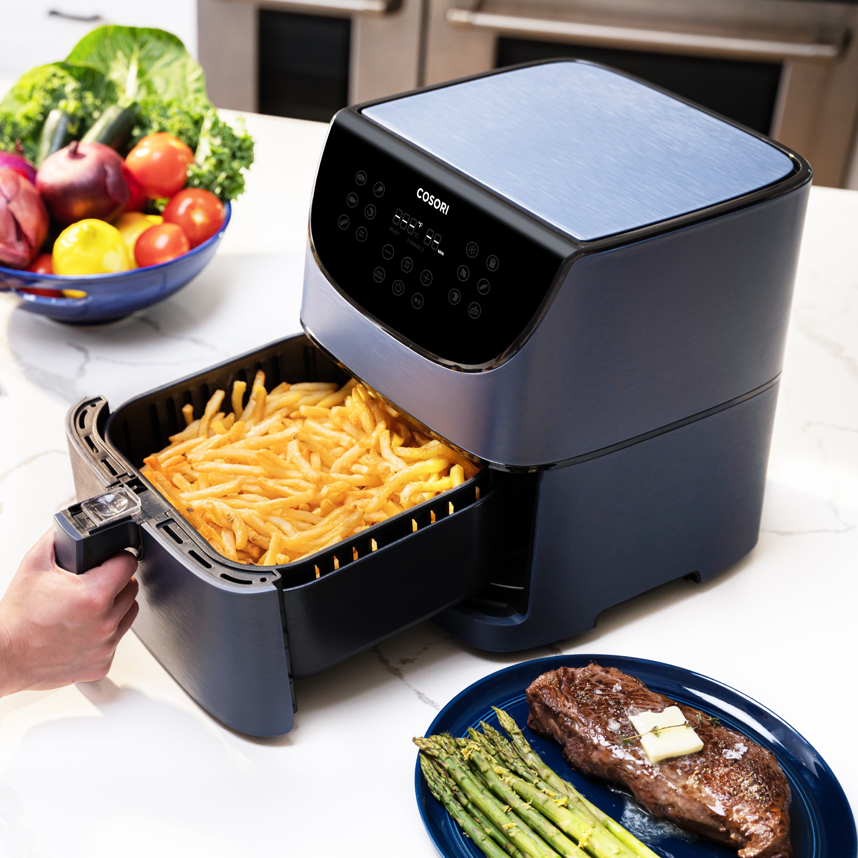 COSORI on Instagram: ✨GIVEAWAY CLOSED ✨ We're giving away a COSORI Pro LE  5.0-Quart Air Fryer for free! Enter today for a chance to win! 👯‍♀️Tag  your bestie 🧡Like this post ✏️Comment