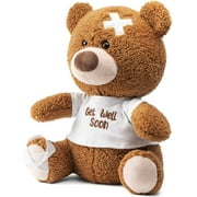 Prextex 12-Inch Get Well Soon Plush Bear - Soft Stuffed Teddy Bear