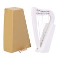 thumbnail image 2 of 8 Cuerdas Lyre Arp Instrumento Musical Maciza para Adultos Principiante () Blanco, 2 of 9