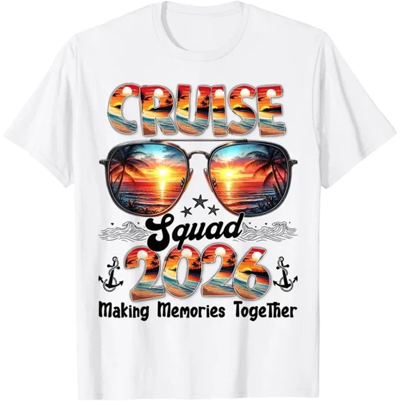 Cruise Squad 2026 Summer Vacation Matching Family Cruise T-Shirt unisex T-Shirt