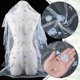 thumbnail image 5 of Tela de fibra decorativa transparente y suave con bordado floral en 3D de 36 x 51 pulgadas, color blanco y azul, 5 of 9