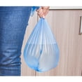 thumbnail image 4 of Drawstring Trash Strong Flex Bags 5 Rolls 100PC Trash Bags Durable Disposable Plastic Household Kitchen Trash Bags, 4 of 6