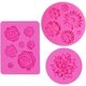 thumbnail image 1 of Formas para pasteles Decoraciones de fondant de silicona Molde para hornear de silicona chocolates dulces cubitos de hielo (flor), 1 of 5