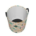 thumbnail image 3 of XMXT Collapsible Laundry Basket, Modern Colorful Terrazzo Prints Waterproof Laundry Hamper, 40L Multicolor, 3 of 8