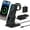 Black, variant on Smtcsl 3 in 1 Wireless Charging Station 10000mAh Power Bank MagSafe for iPhone, Apple Watch