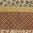 thumbnail image 4 of SAFAVIEH Bella Floral Striped Wool Runner Rug, Ivory/Multi, 2'3" x 7', 4 of 4
