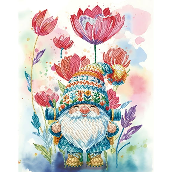DIAMOND DOTZ® Gnomes Journey Special Edition Diamond Painting Kit