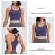 thumbnail image 2 of Sujetador Deportivo A Prueba De Golpes, I Shaped Back Yoga Bra Athletic Para Entusiastas De Los Deportes Para Correr ANGGREK Púrpura S, 2 of 6