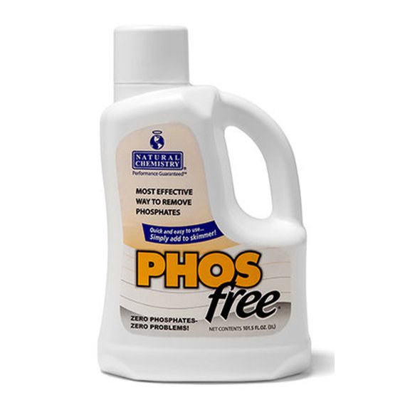 Natural Chemistry PHOSfree Swimming Pool Chemical 3 Liter Bottle - 2-Pack