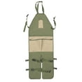 thumbnail image 6 of Gardening Pruning with Multi-Pocket, Oxford Fabric Colorblocked Extended Garden Leg Warmer Apron, 6 of 7