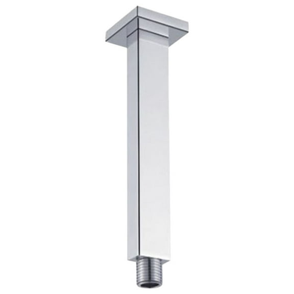 Aqua Piazza by KubeBath 6" Long Shower Head Ceiling Bar, Chrome Finish