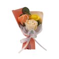 thumbnail image 1 of Jabón de flores artificiales con forma de rosa y girasol, ecológico, hecho a mano, con ingredientes naturales, aceites esenciales y fragancia relajante., 1 of 8