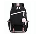thumbnail image 1 of Mochila Kawaii Estilo Coreano Juvenil Moda Con Puerto Usb, 1 of 5