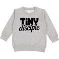 thumbnail image 2 of Inktastic Tiny Disciple Religious Toddler Sweatshirt, 2 of 4