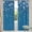 Abstract Star, variant on 4th of July Half Window Curtains 24 Inches Long, Independence Day Blue Star Red Stripe Window Treatment Curtain Drapes, Short Curtains Tiers for Kitchen Over Sink, 27.5"x24", 2 Panels