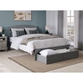 thumbnail image 1 of AFI Warren Solid Wood Traditional Full Bed w/ Drawer in Gray, 1 of 14