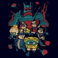 thumbnail image 2 of Mens SpongeBob SquarePants Superheroes League T Shirt, 2 of 5