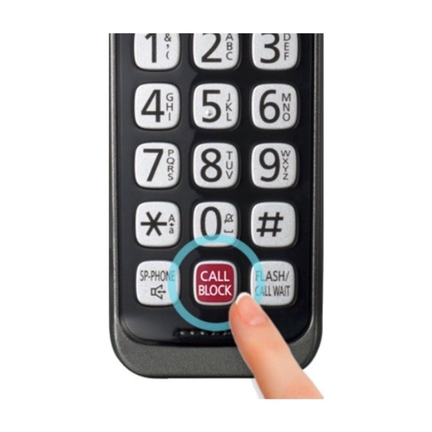 Panasonic 3x Handsets Dect 6.0 Expandable System Cordless Phone with Advanced Call Block, Bilingual Caller ID & Easy to Read Display (Black)