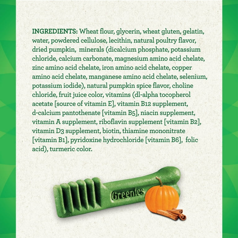 Greenies for cheap dogs ingredients