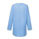 thumbnail image 4 of Gibobby Blusa Manga Larga Mujer Camisa de manga larga con cuello en V de color sólido transpirable para mujer Blusa de mujer de manga cómoda（Azul， M), 4 of 5