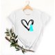 thumbnail image 4 of Mujeres Manga Corta de Verano Tops Pascua Impresa Cuello Redondo, Blusa de Moda Casual para la Primavera, 4 of 5