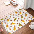 thumbnail image 1 of Front Door Mat Artistic Rooster Bedroom Entryway Rug Non-Slip Washable Indoor Carpet Doormat Decorative Low Profile Area Rug for Home Living Room Bedroom Laundry Floor Decor, 24 x 16 Inch, 1 of 1