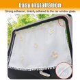 thumbnail image 4 of 2 pcs Car Window Sun Shades for Side Window, car Side Window Sun Shade,Car Window Shades for Kids and Baby, Perfect Car Shades for Front Windows, Car Essentials for Interior, 4 of 5