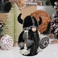 thumbnail image 3 of Viking Warrior Gnome Doll, Plush Holiday Gnomes Ornaments Set Handmade Plush Doll Gnome Scandinavian Swedish Tomte ,B, 3 of 5