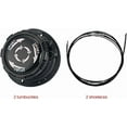 thumbnail image 3 of Quick Release Shoe Rings Rotating Metal Wire Shoelaces Automatic Buckle Rope Shoelaces No Tie Strong Locking Black Storm, 3 of 5