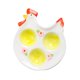 thumbnail image 2 of Bandeja para huevos de Pascua, soporte para huevos de Pascua, bonita figura de multifunción, soporte para desayuno, almuerzo, decoración del B, 2 of 8