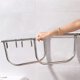 thumbnail image 5 of Soporte De Lavabo Sin Perforaciones, Estante De Lavabo Montado, Soporte De Lavabo De Acero Inoxidable Para Baño Y Cocina Minnieouse HA015626-00, 5 of 7