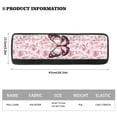 thumbnail image 4 of Yuyamidu Pink Butterfly Refrigerator Door Handle Cover 2 Piece Floral Fridge Door Handle Protective Cover Anti-Scratch Kitchen Appliance Protective Gloves for Ovens Dishwashers, 4 of 7