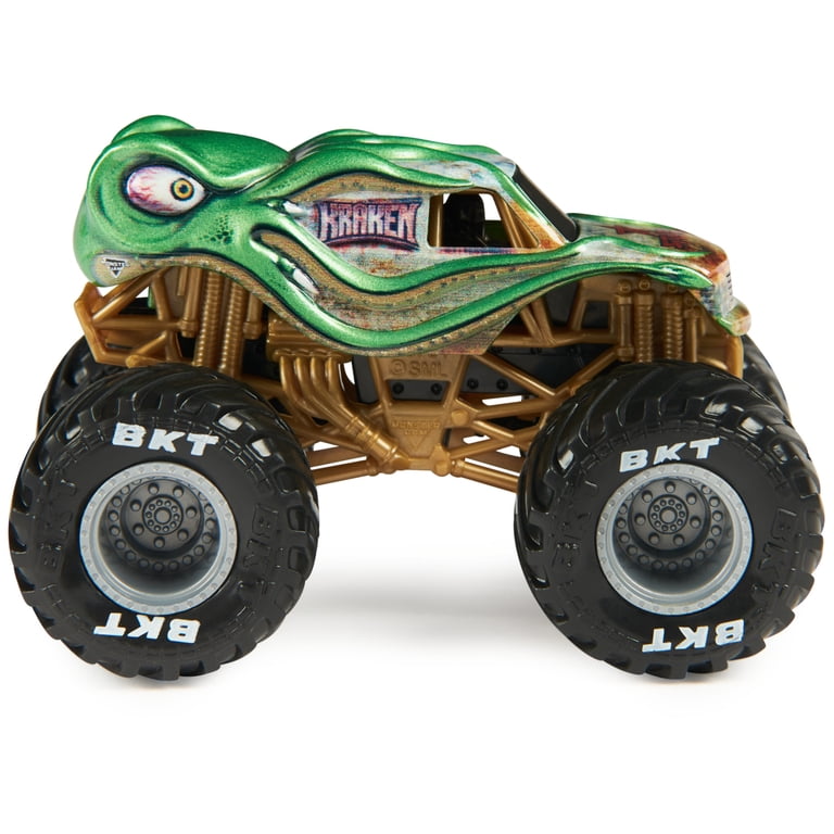 Monster Jam 1:64 Scale Die-Cast Trucks 2-Pack Kraken vs. Wolf's