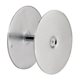 Gatehouse Hole Cover Plate, 2-5/8 In., Satin Nickel