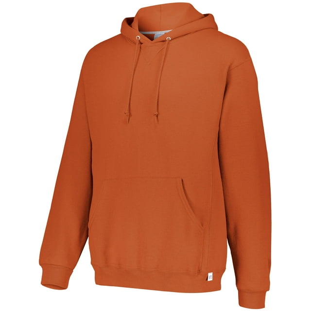 Russell Athletic Chandail à Capuchon Dri Power, m, Orange Brûlé