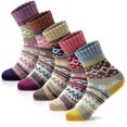 thumbnail image 1 of Women Winter Socks Warm Thick Soft Wool Socks Christmas Gift Socks, 1 of 3