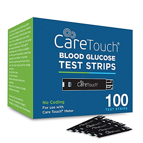Care Touch Blood Glucose Test Strips 100 Count for Nepal Ubuy