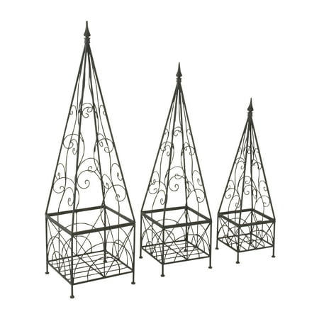 Alluring Set Of 3 Metal Trellis