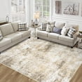 thumbnail image 1 of Alfombra de Área Tosuoka 10x14 Grande Lavable Antideslizante Beige Gris, 1 of 9