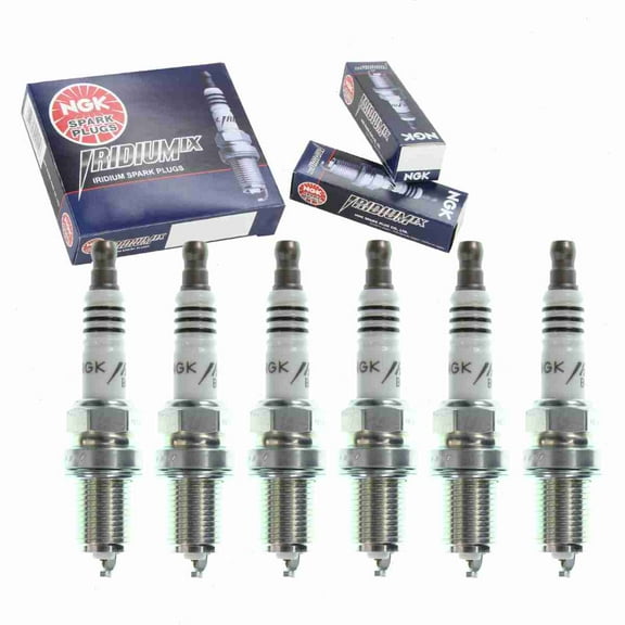 6 pc NGK 5690 Iridium IX Spark Plugs for .K7RTP 1765199 3158 3255 5313 8819302 F5DP IQ22 Q22P-U Q22PR-ZU XP3922 XS3922 XS3922DP Ignition Wire Secondary Fits select: 1993-1994 SAAB 900, 1994 VOLVO 850