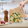 thumbnail image 6 of Oranges Green Leaves Flowers Napkin Holders for Tables Napkin Stand Paper Holder Organizer Tabletop Tissue Box Dispenser, 6 of 8