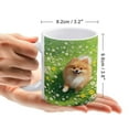 thumbnail image 2 of Cute Pomeranian Dog Design Coffee Mug - 11 OZ Tea Cup - Gift for Dog Moms and Pomeranian Enthusiasts, 2 of 8