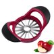 thumbnail image 1 of RV 1 cortador de manzanas, [tamaño grande] 16 rebanadas, separador de manzanas y peras con base, cortador de manzanas de extremo a extremo [actualizado], separador de frutas y verduras de acero inoxidable Rojo Verde, 1 of 5