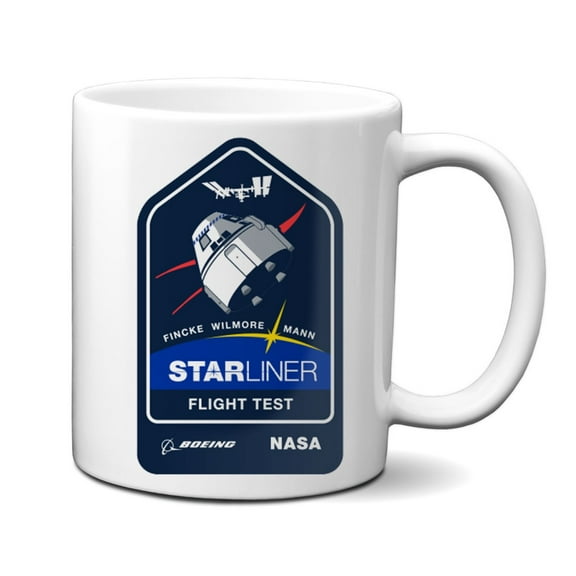 Starliner Flight Test Patch 11oz Mug