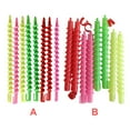 thumbnail image 4 of keepw 1 Set Hairdress Long-time Service Esay to Use Random Color Assorted Colors Curlers Heat Insulation Unique Design Hair Rollers 1 solid【18x0.6cm】 3 hollow【15.2x1.2cm】, 4 of 6