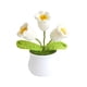 thumbnail image 1 of Flor de ganchillo, miniplantas artificiales en maceta, maceta de flores tejida a mano Estilo D, 1 of 9