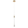 thumbnail image 5 of Bethel International LED Pendant Gold Aluminum & Glass, 5 of 5