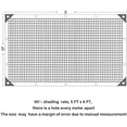 thumbnail image 2 of 90% Shade Cloth for Garden- 5x6 FT Breathable Mesh Tarp for Vegetables & Plants, Outdoor Patio Sun Shade with Grommets - Chicken Coop, Dog Kennel Cover, 2 of 8