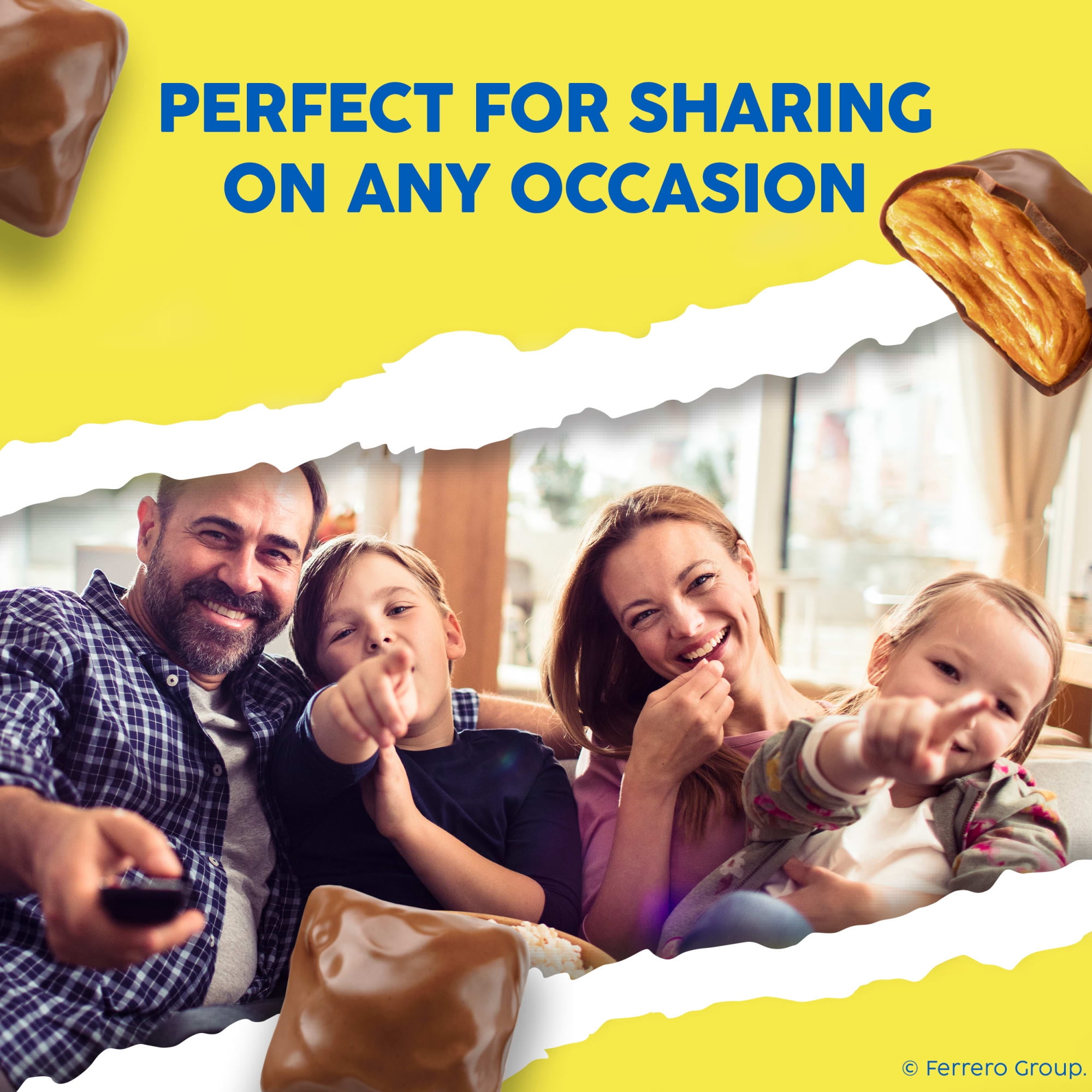Butterfinger Share Size Candy Bar, 2 Count, Crispety Crunchety Peanut-Buttery On-The-Go Sweet Treat, 3.7 oz Pack