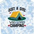 thumbnail image 4 of Inktastic Just a Girl Who Loves Camping Girls Toddler T-Shirt, 4 of 5